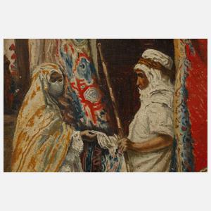 P. Moesgen, Orientalische Straßenszene