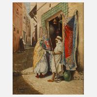 P. Moesgen, Orientalische Straßenszene111