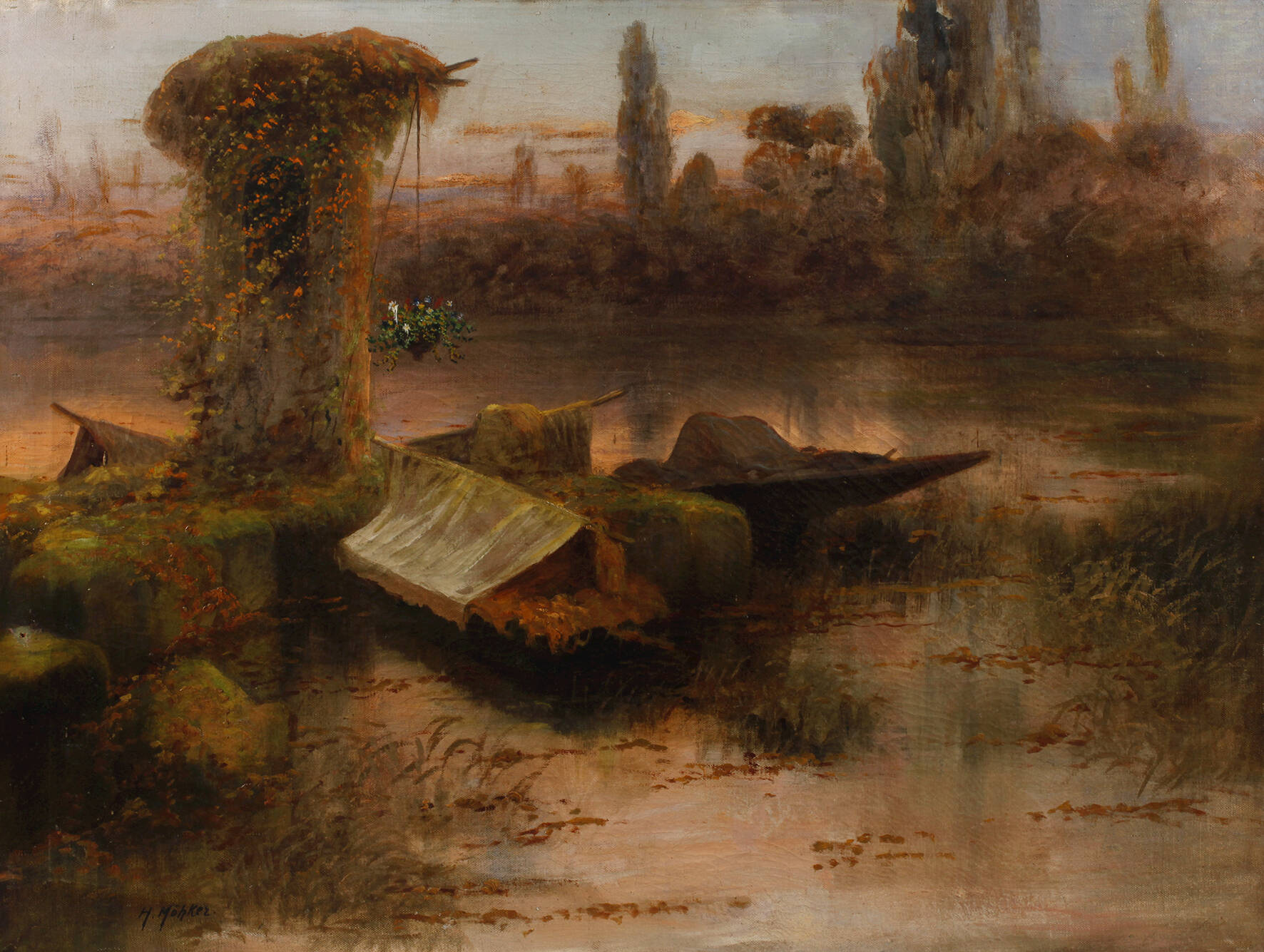 H. Möhker, In den Pontinischen Sümpfen