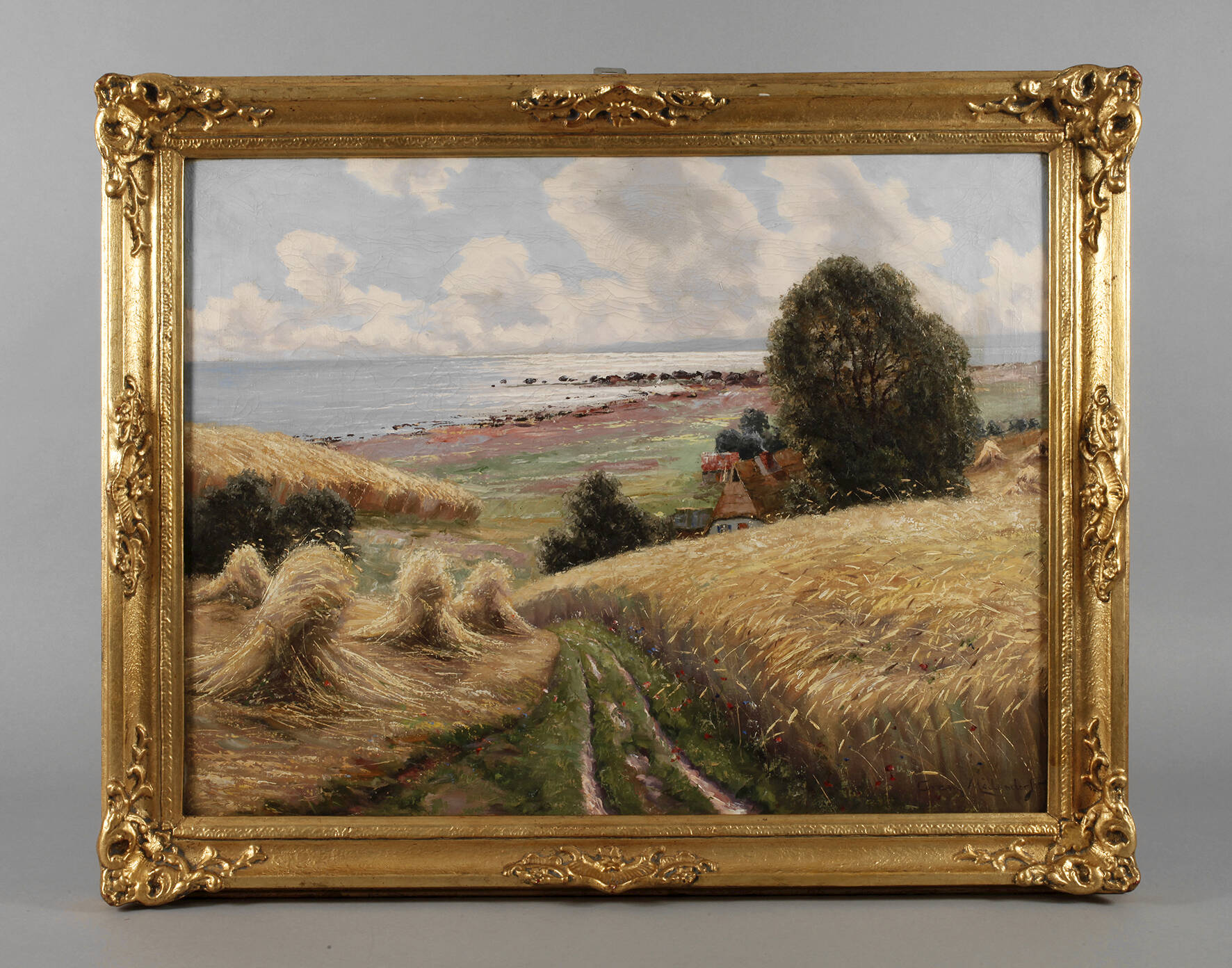 Lorenz Möllndorf, "Die Ostsee bei Ahrenshoop"