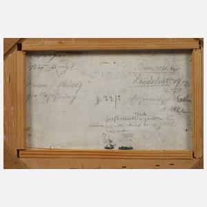 F. Müller, Landschaft in der Dämmerung