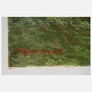 Prof. Paul Müller-Kaempff, Sonnige Waldlichtung