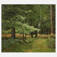 Prof. Paul Müller-Kaempff, Sonnige Waldlichtung111