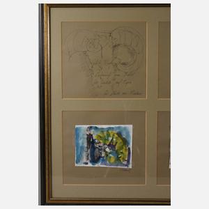 Dr. Egbert Nocke, Sechs Entwurfszeichnungen