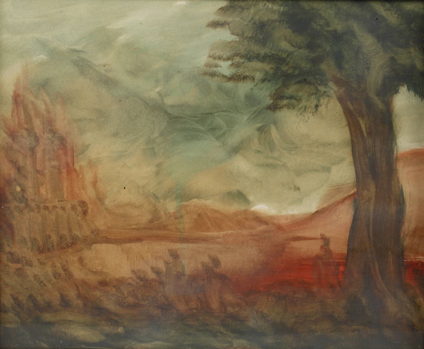 Prof. Heinrich Nüsslein, Gebirgslandschaft