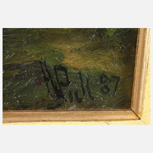 Hans Pick, Birken in der Landschaft