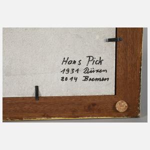 Hans Pick, Birken in der Landschaft