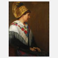 Georg Rank, Frau in Linzer Tracht111