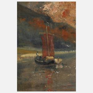 Georg Anton Rasmussen, attr., Fjordlandschaft