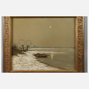 Helmut Reuter, Winterliches Seeufer