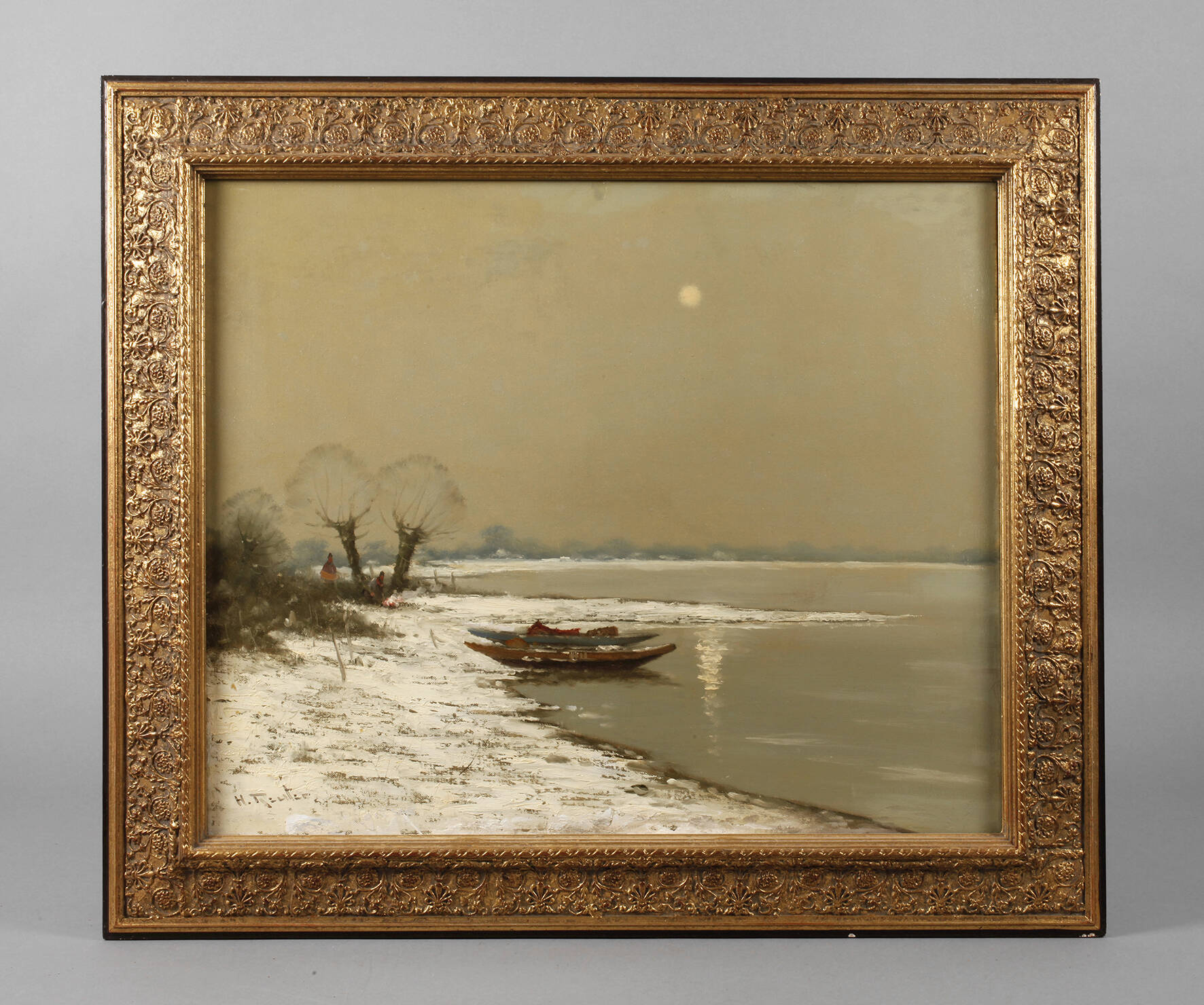 Helmut Reuter, Winterliches Seeufer