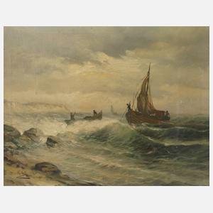 Rez, Schiff vor Küste