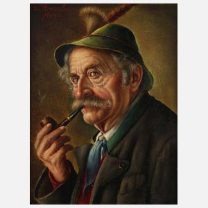 Walter Roessler, Pfeifenraucher