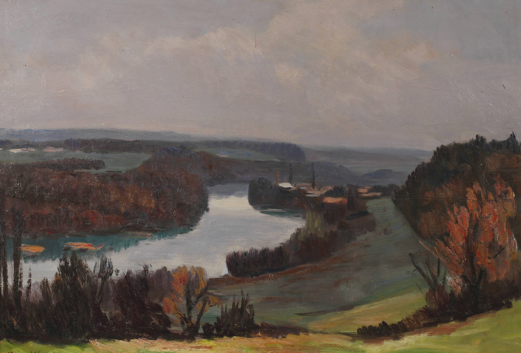 Armand Henri Rouiller, Flusslandschaft
