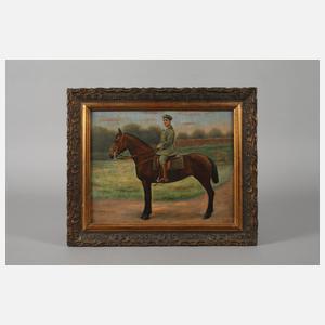 Erich Säuberlich, Reiter zu Pferd