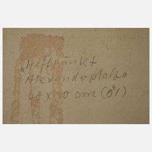 Gottlieb Schimmig, "Treffpunkt Alexanderplatz"