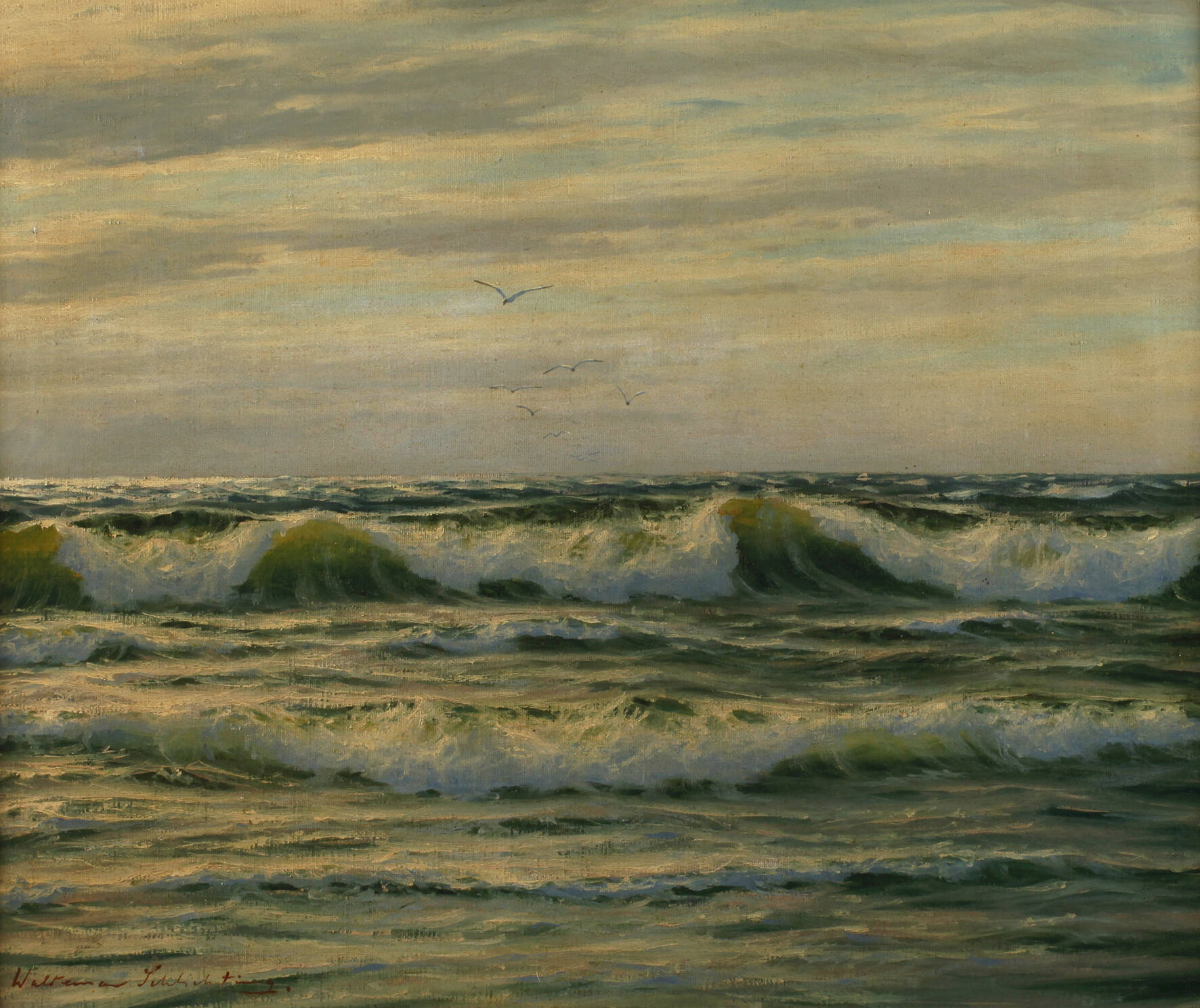 Waldemar Schlichting, "Brandung"