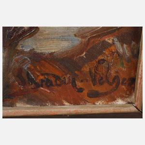 Prof. Carl Hans Schrader-Velgen, Uferpartie mit Knaben