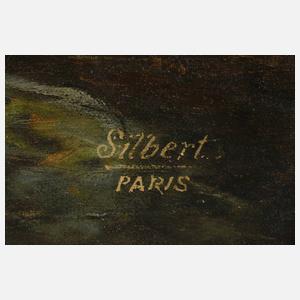 Silbert, Abend an der Seine in Paris