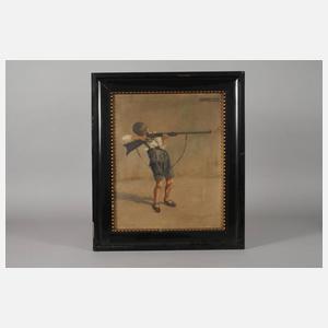 E. Spörl, Junger Schütze