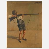 E. Spörl, Junger Schütze111