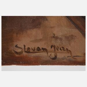 Jean Stevan, Stillleben mit Fisch