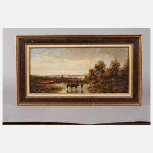 Friedrich Karl Thauer, Bukolische Landschaft