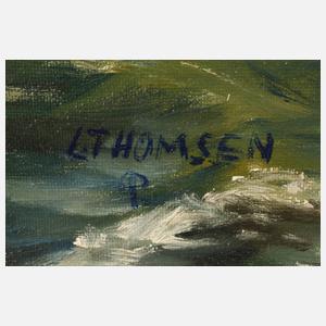 L. Thomsen, Segelschiff auf hoher See