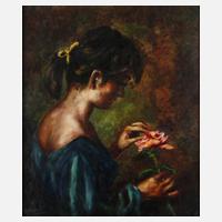 Erich Tonkel, Mädchen mit Rose111