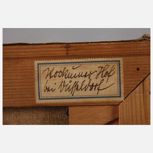 Prof. August Trümper, Hof bei Düsseldorf