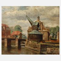 K. Vetter, Kranhaus am Fluss111