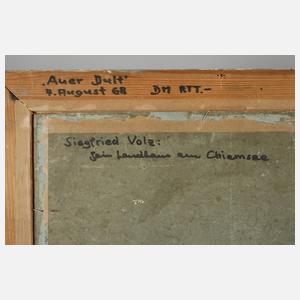 Siegfried Volz, attr., Haus am See