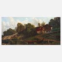 Siegfried Volz, attr., Haus am See111