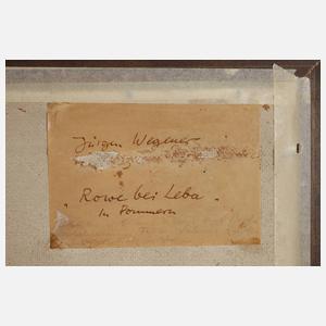 Jürgen Wegener, "Rowe bei Leba in Pommern"