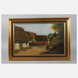 Finn Wennerwald, Reetgedeckter Bauernhof