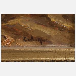 Carl Friedrich Winkler-Hagedorn, Segler im Wind