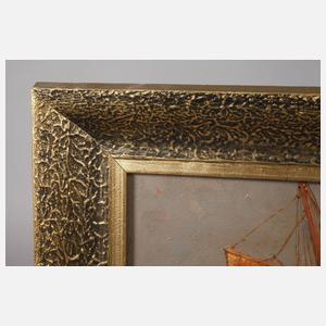 Carl Friedrich Winkler-Hagedorn, Segler im Wind