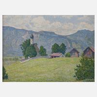 Carl Wittek, "Ramsach Kirch´l bei Murnau"111