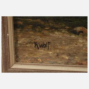 Rudolf Wolf, "Am Kochelsee"