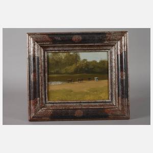 Lazar Semjonowitsch Yazgur, attr., Am Fluss