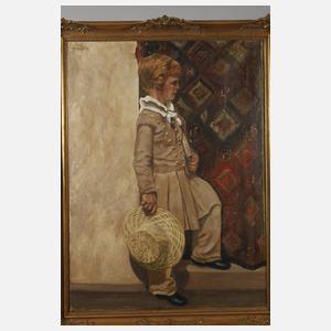 H. E. Zander, Jungenportrait