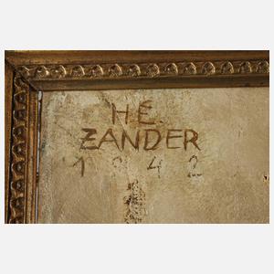 H. E. Zander, Jungenportrait