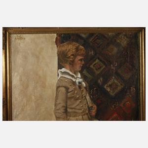 H. E. Zander, Jungenportrait