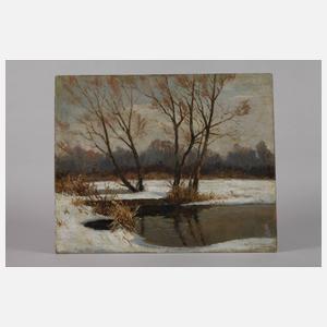 Carl Zimmermann, Winterlandschaft