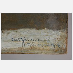 Carl Zimmermann, Winterlandschaft