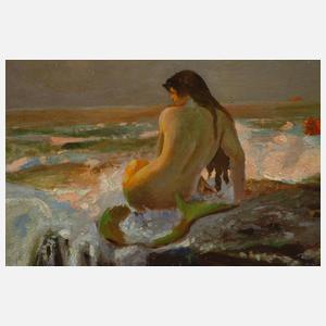 Nereide und Tritonen