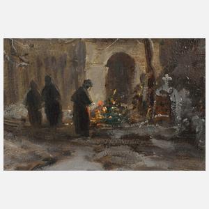 Weihnachtsandacht auf dem Gottesacker