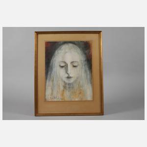 Verschleiertes Mädchen