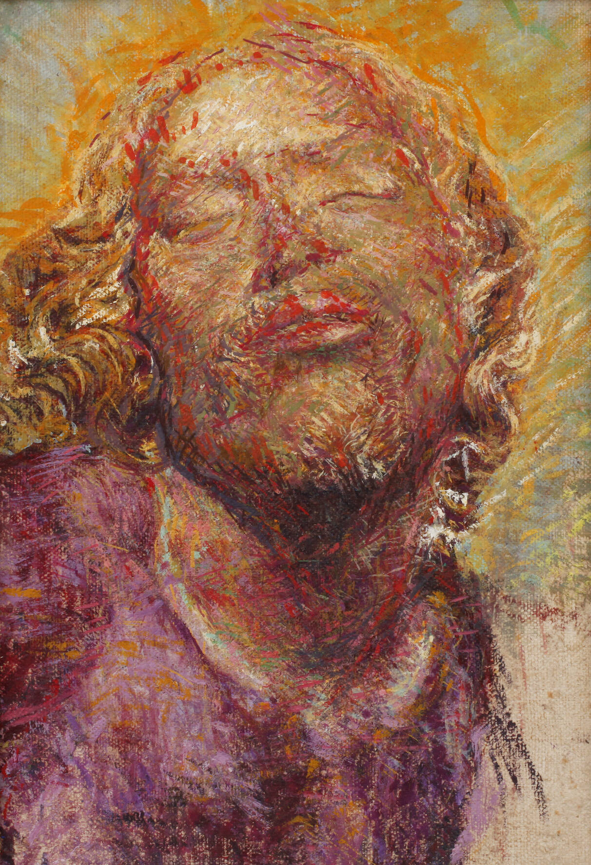 Kopfstudie eines Erleuchteten