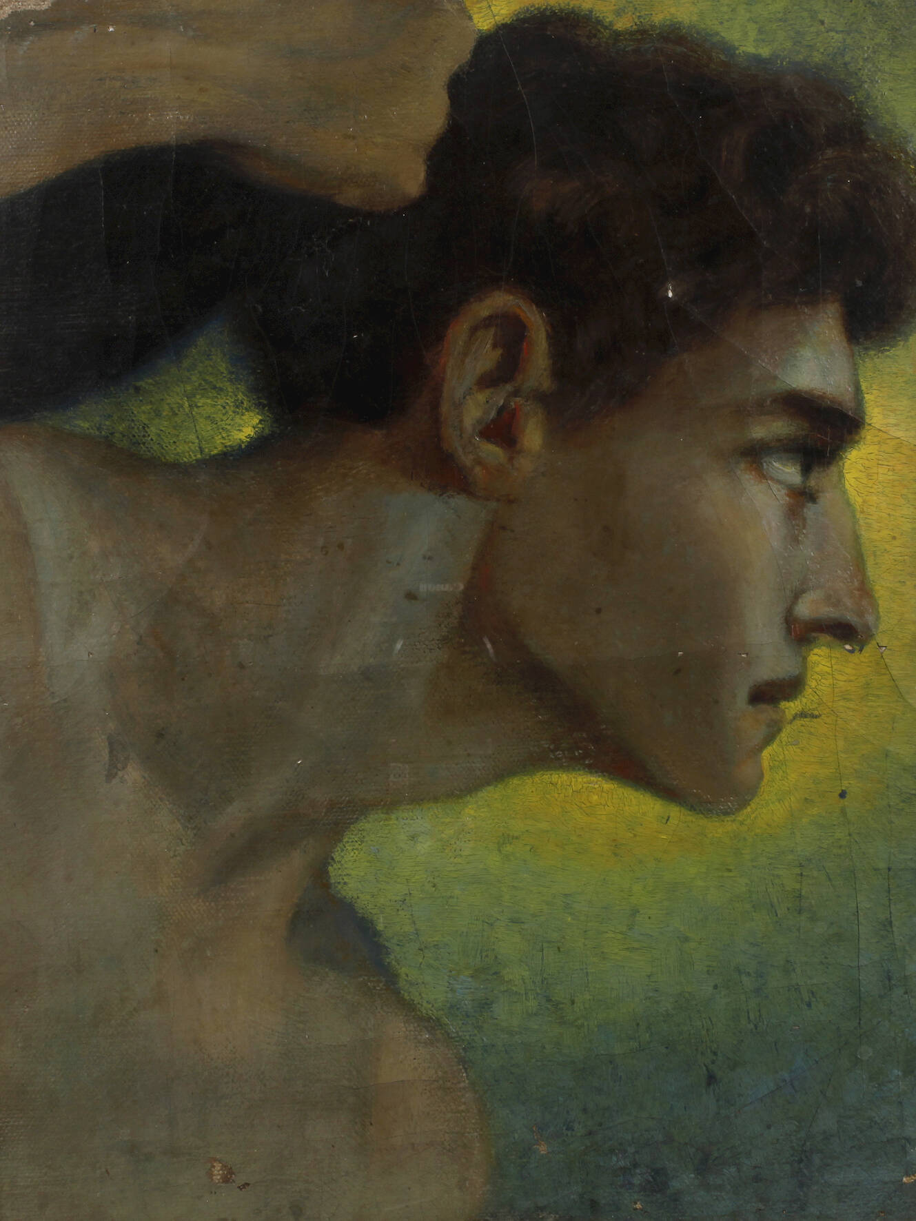 Studie männlicher Kopf